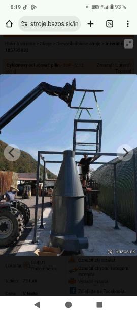 Cyklonovy odlučovač